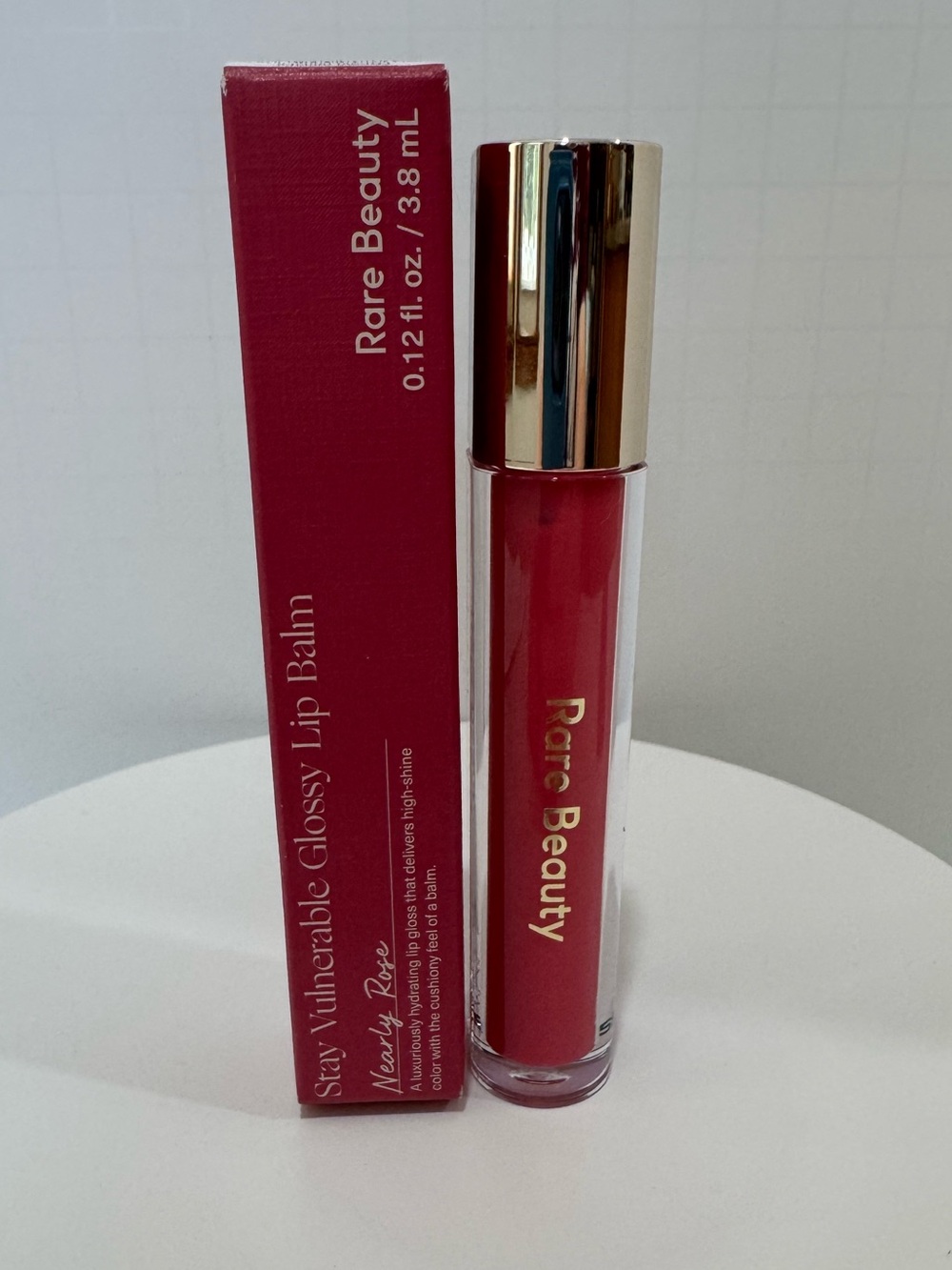 Rare Beauty Stay Vulnerable Glossy Lip Balm - color Nearly Rose